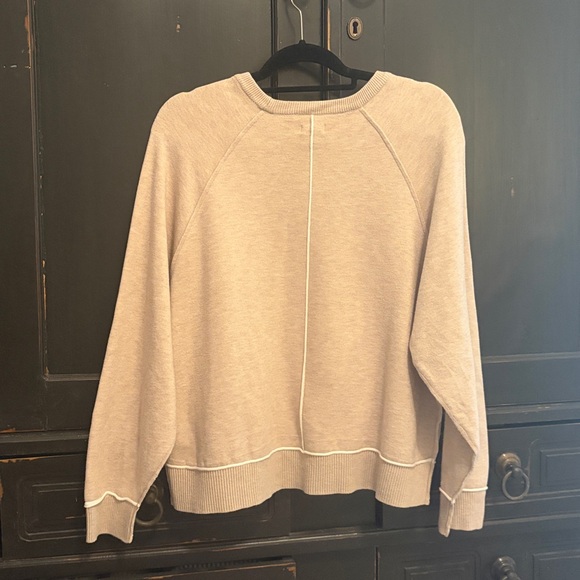 Anthropologie The Oaklyn Cozy Crew-Neck Sweatshirt by Pilcro - Picture 8 of 11